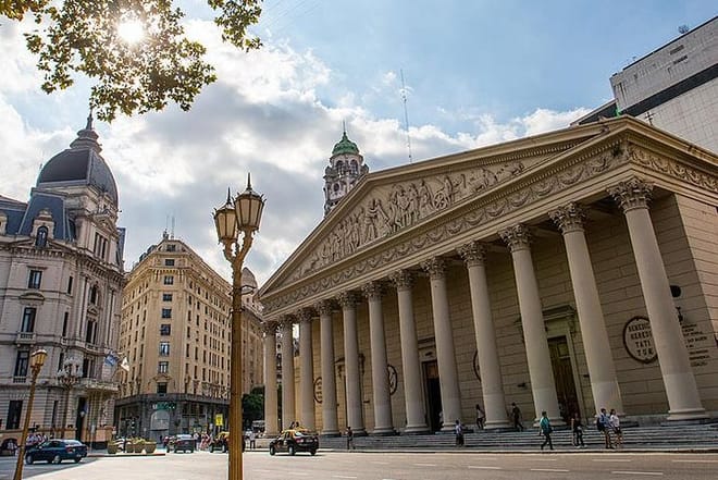 The Metropolitan Cathedral in May Square.
