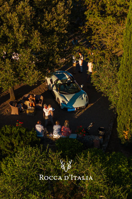 Supercar, Wine Tasting & Castello di Brolio Experience - Photo 3