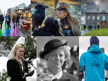 A collage of the different highlights during our Private Icelandic Women Walking Tour