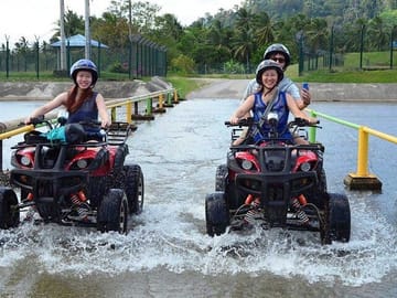 ATV Fun Ride To Waterfalls Plus Mardi Agrotechnology Fruit Farm