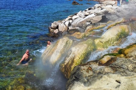 Thermal Bath Experience at Korbous Hot Springs in Tunisia