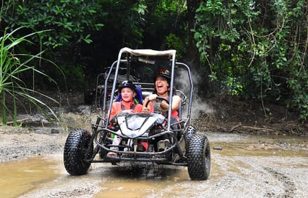 ATV Jungle Adventure and Sloth Encounter in Roatán