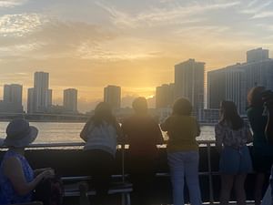Miami Skyline Sunset Cruise with optional upgrade to Hard Rock Cafe