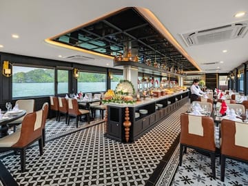 Cozy Bay Premium Cruise – Halong Bay Luxury 1 Day - BUFFET LUNCH