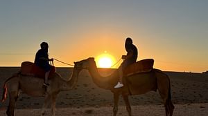 Private Sunset Camel Ride in Agafay Desert – Half-Day Tour from Marrakech
