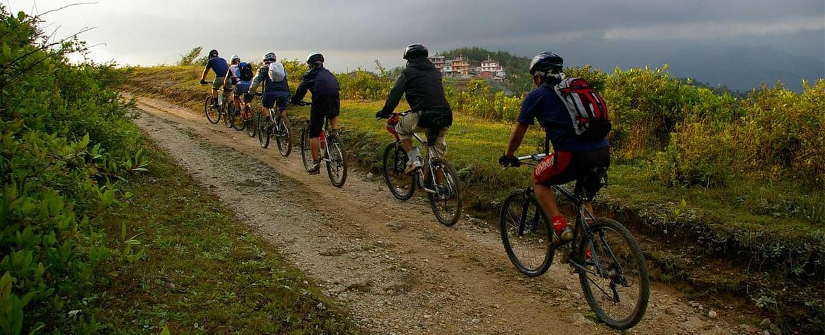 Mountain Biking Adventure in the Hills Surrounding Kathmandu