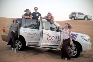 6-Hour Dubai Desert Dinner Safari with Quad Biking and Sandboarding