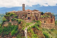 Civita di Bagnoregio from the belvedere