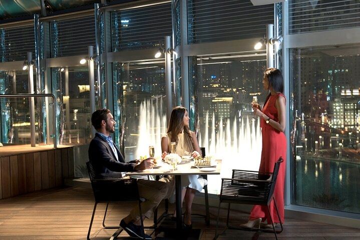 Burj Khalifa 125th Floor, Lunch or Dinner at Rooftop Burj Club
