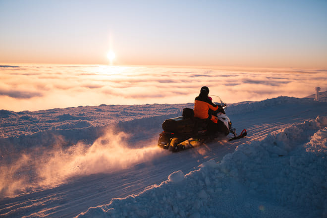 Snowmobile Adventure For Adults, Single Drive Only 
