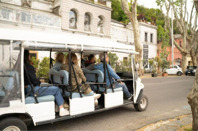 Family Golf Cart Tour of Rome