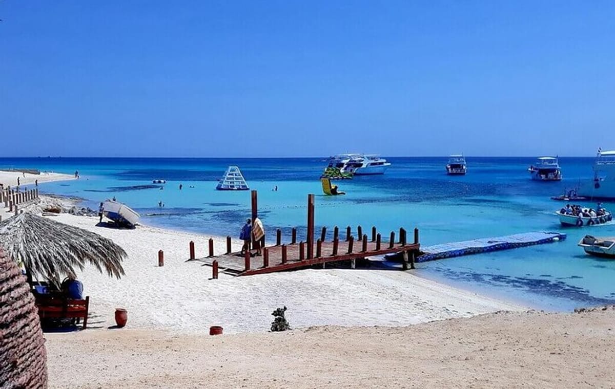 Paradise Island VIP Boat Trip Full Day Snorkeling From Hurghada
