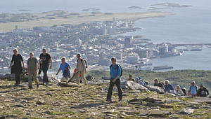 Hiking to Mt. Keiservarden