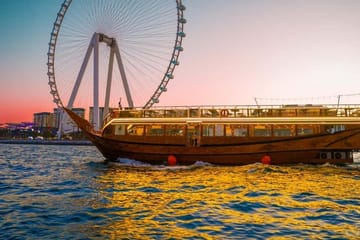 Dubai Marina Sunset Dinner Cruise with Private Transfers