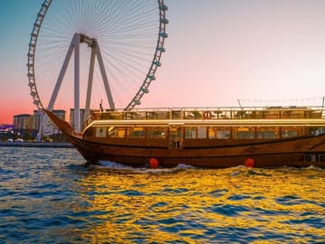 Private Dubai City Tour and Sunset Dinner Cruise Experience