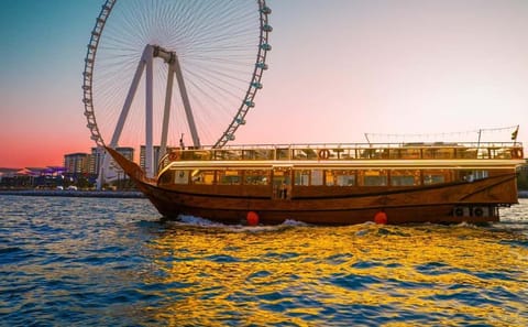 Dubai Marina Sunset Dinner Cruise with Private Transfers