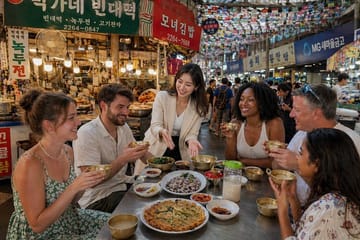 Small Group Seoul Highlights Tour with Hanbok and Tea Ceremony