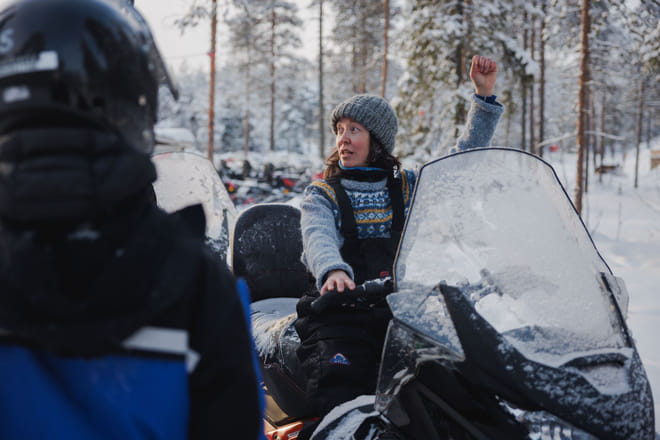 Half-Hour Snowmobile Tour photo 5