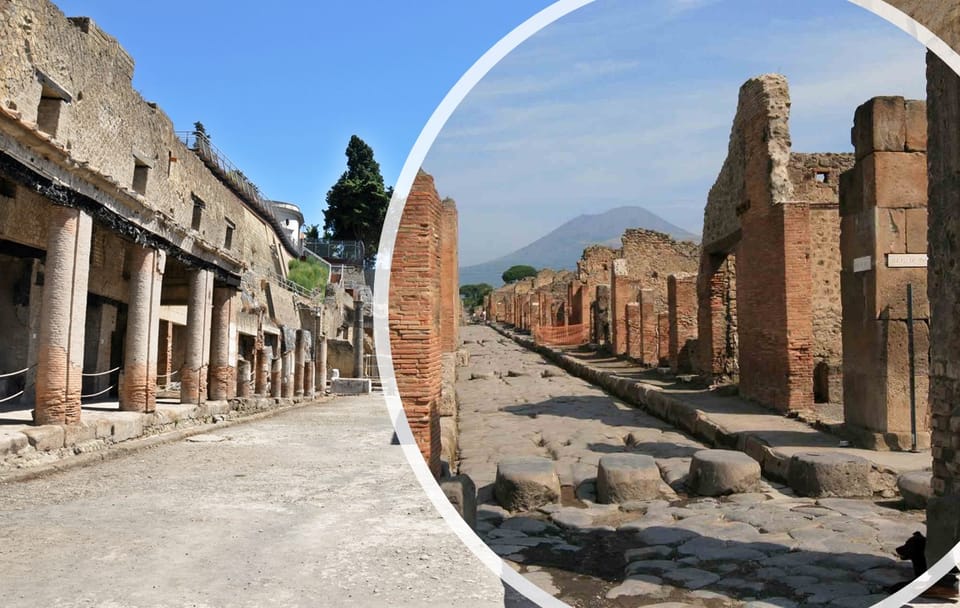 Pompeii and Herculaneum Guided Tour from Naples