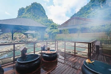 Hot Springs and Cave Exploration Tour in Ha Long Bay