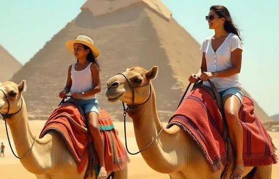 Giza Pyramids & Egyptian Museum Tour
