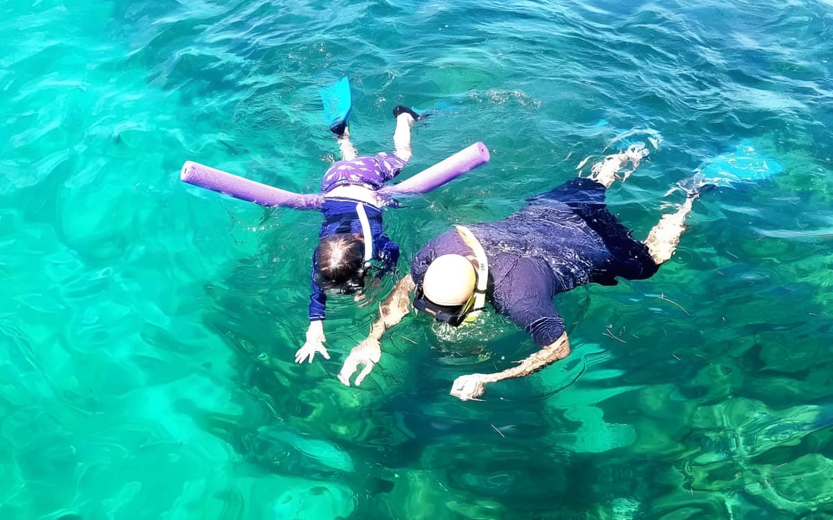 Snorkeling Adventure off a Secluded Island in Miami