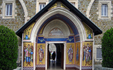 Full-Day Cultural Tour of Troodos, Omodos, and Kykkos Monastery from Paphos