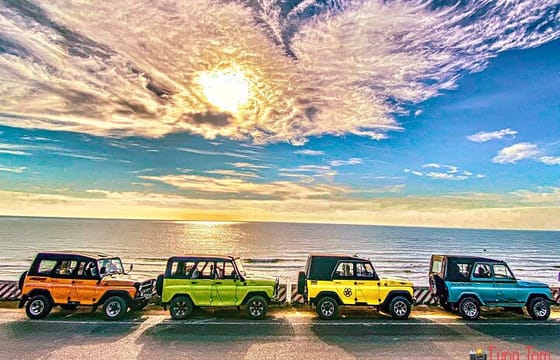 5-Hour Sunrise or Sunset Jeep Tour from Mui Ne Beach Town