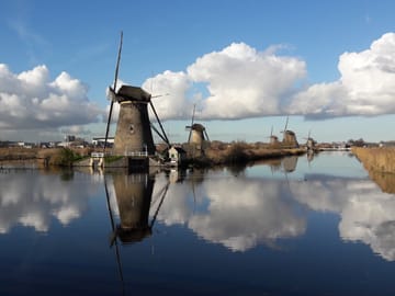 Old Wind Mills - Netherlands.