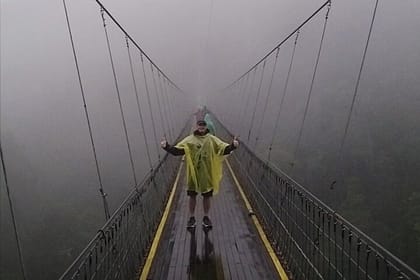 Full Day Outside Jakarta Adventure to Suspension Bridge