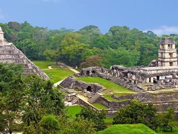 Palenque Ruins, Agua Azul & Misol-Ha Waterfalls from San Cristobal