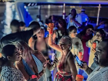 Super Yacht Party at Marina Walk in Dubai's Nightlife