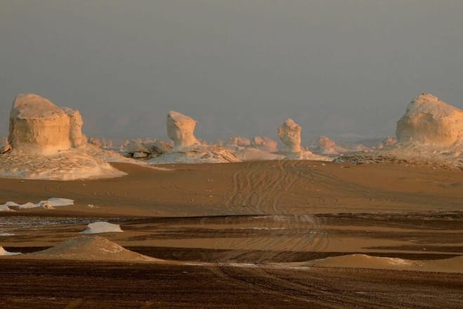 White desert