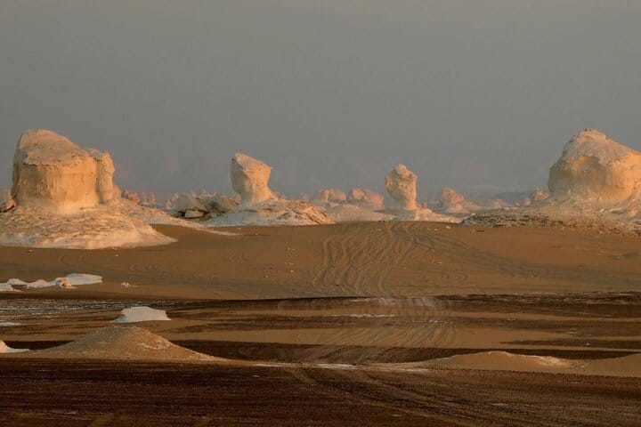 White desert