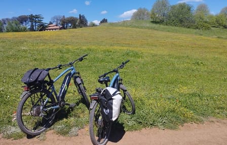 E-Bike Tour of Caffarella Valley with Cheese Tasting