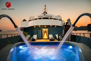 Rosy Cruise 3 Days Explore Halong Bay Lan Ha Bay Private Balcony