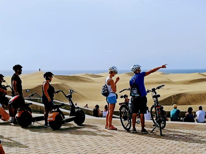 E-Bike Family Tour : Sightseeing in Playa Ingles,Maspalomas Dunes 5