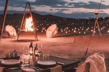 Sunset Dinner and Berber Music in Agafay Desert, Marrakesh