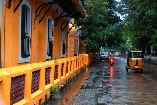 Pondicherry Private Day Tour with Car, Guide and Cycle Ride