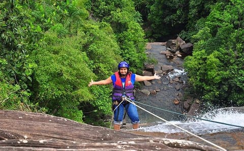 Waterfall Abseiling with Kingfisher Tours Sri Lanka