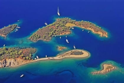 12 Islands Boat Tour from Fethiye with Grilled Lunch