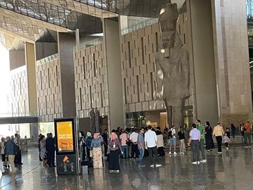 Hurghada to Cairo Tour : Giza Pyramids & Grand Egyptian Museum