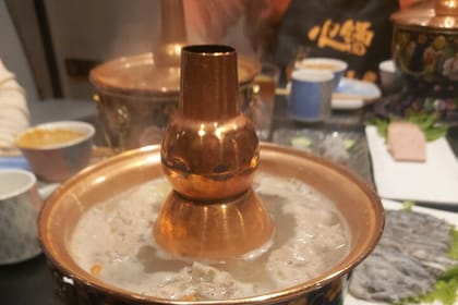 Taste Mongolian Hot-Pot dinner with free flow beer at old Hutong.