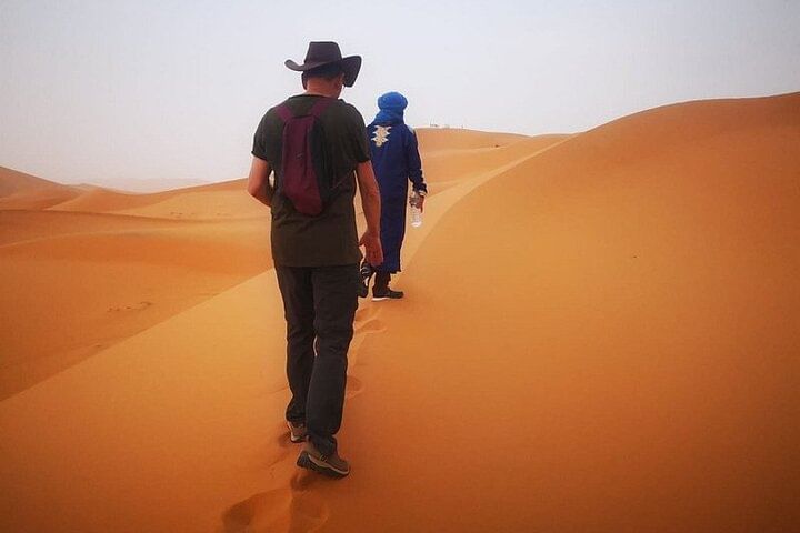 Merzouga Desert Sunrise Walking Trip From Erfoud With Local Guide