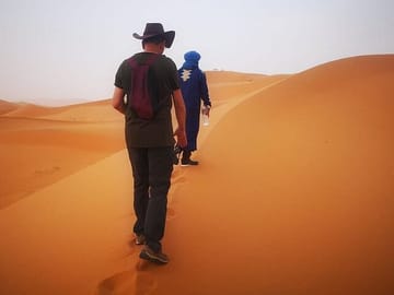 Sunrise Walking Tour of Erg Chebbi Dunes from Erfoud