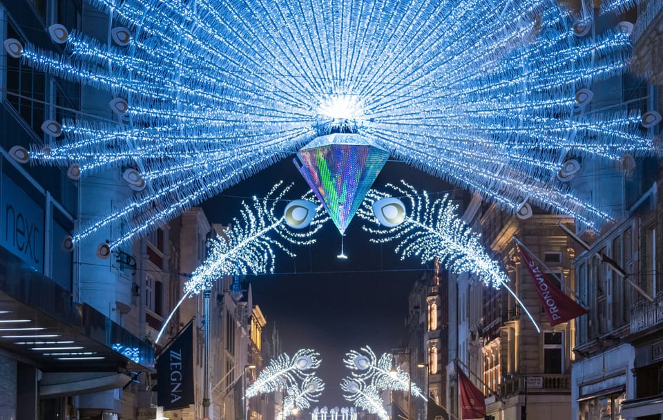 Christmas Lights and Festive Sights Tour in London