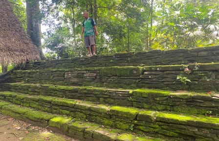 Cultural Day Tour of Sacred Sites and Gardens in Placencia
