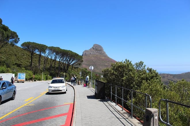 Lions Head from Table Mountain cable car station