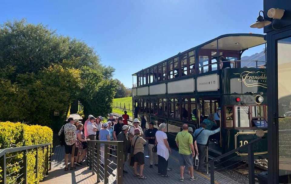 Franschhoek Wine Tram and Wine Tasting Tour with Tram Ticket