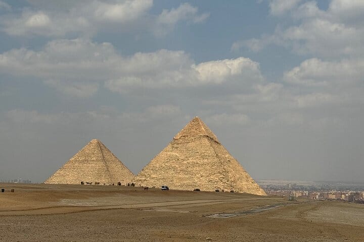 Pyramids of Giza Necropolis with Entry Ticket inside the Pyramid 9